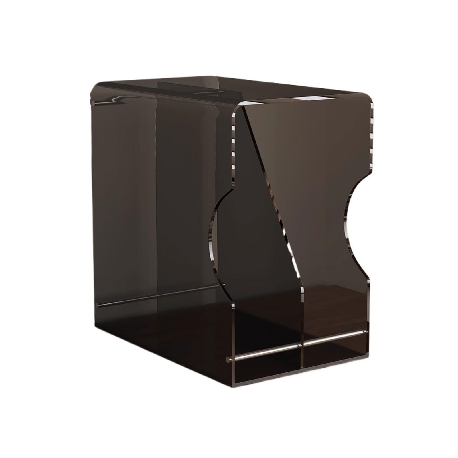 Hhaoran-9868 CD Holder Tabletop CD Album Disc Case Acrylic Multifunctional Storage Rack CD/DVD Rack