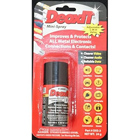 DeoxIT D5 - Caig, Mini Spray, 5 percent, 24g (S-CD5S-2) Cover