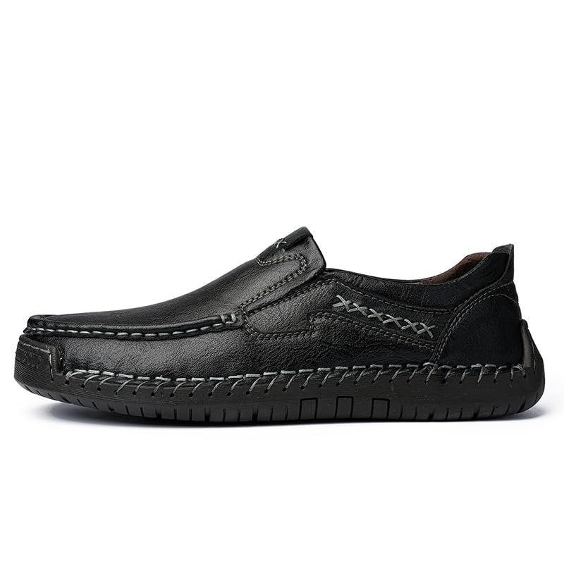 Image of Coramtty Mens Loafers Casual Slip on Shoes Business Moccasins Lightweight Refreshing Classic Slippers Walking Driving Travelling Outdoor