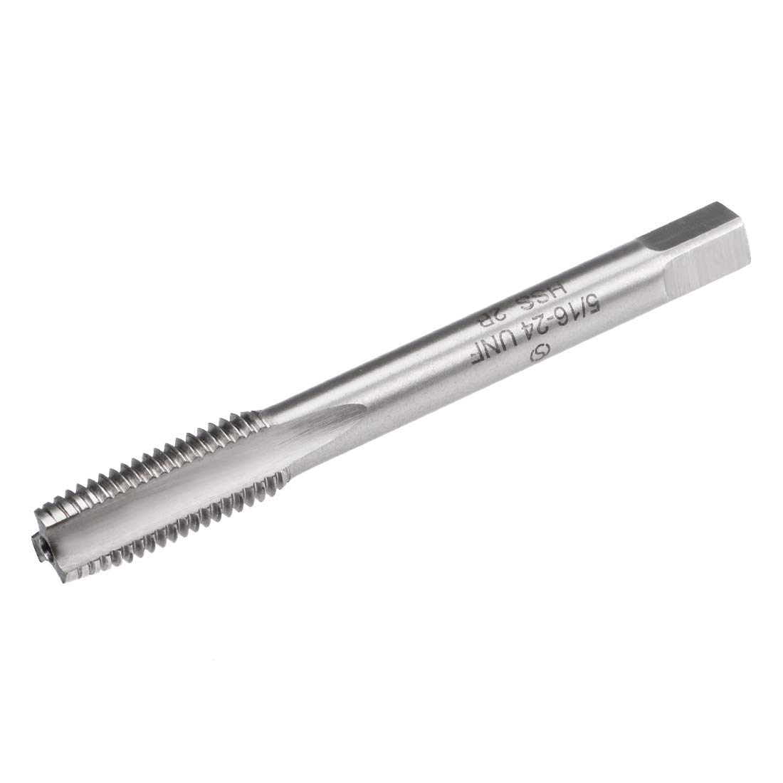 uxcell Machine Tap, 5/16-24 UNF 2B Class High Speed Steel Screw Thread Threading Milling Taps Tapping Tool