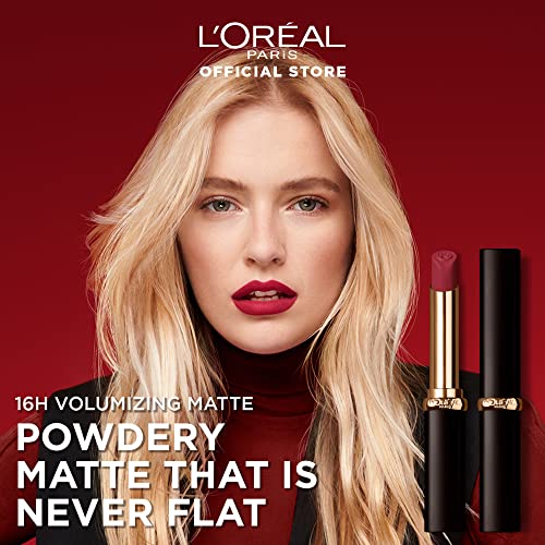 Image of L'Oreal Paris Color Riche Intense Volume Matte Lipstick, 276 La Leather Liberated, 1.8 gm (Pack of 2)