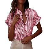 【Materiale】Questa T-shirt a maniche corte è realizzata con tessuti pregiati, morbidi e traspiranti, perfetti per l'estate. Grazie all'eccellente traspirabilità e all'elasticità, garantisce una sensazione di freschezza e comfort durante la primavera e l'estate.