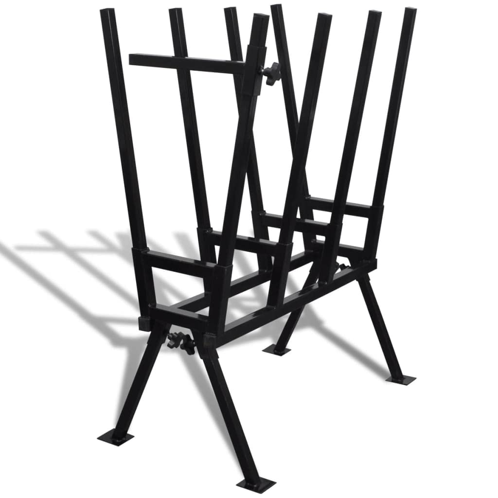 SKM Chevalet de sciage pour bois - Noir - Poids : 14,2 kg - 141334