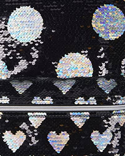 The Children's Place Kids' Preschool Elementary Backpack For Boys Girl, Metallic Black Sequin Dot, No_Size #TOP2
