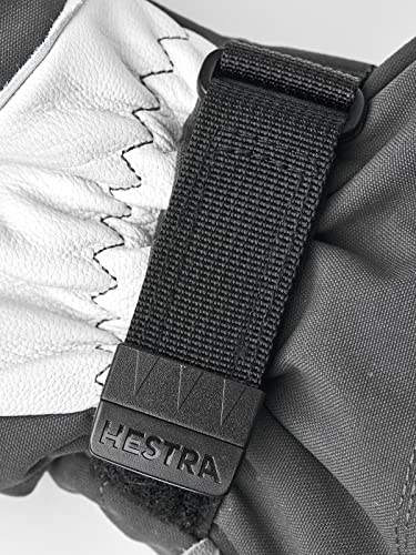 image for Hestra Unisex Army Leather Heli Ski Mitt, Snow Mitten Glove for Skiing