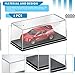 Singhoow 4 Pcs 1/64 Display Case Acrylic Model Cars Display Case 4.17 x 1.81 x 1.81 Inches Clear Plastic Vehicles Toy Cars Storage Collectors