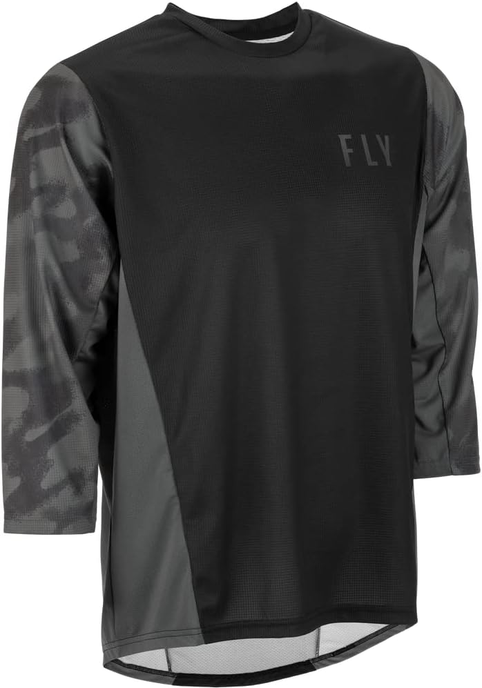 Ripa 3/4 Sage Jersey Charcoal Grey