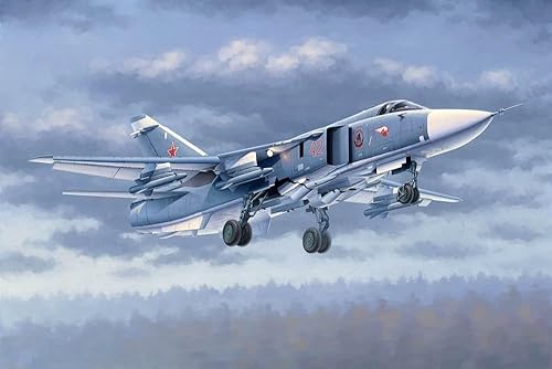 Trumpeter 148 Sukhoi Su24M Fencer D Russian Attack Aircraft Model Kit