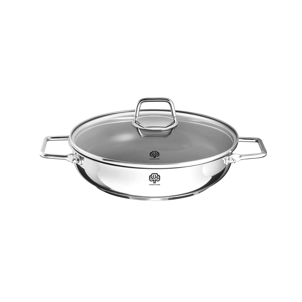 Schulte-Ufer Wega Frying Pan 26 cm metallic