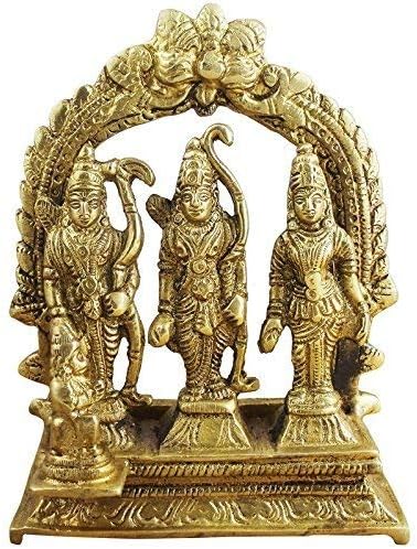Whitewhale White Whale Ram Darbar Statue/Idol - Lord Rama Laxman And Sita Religious Indian Art Statue/Idol