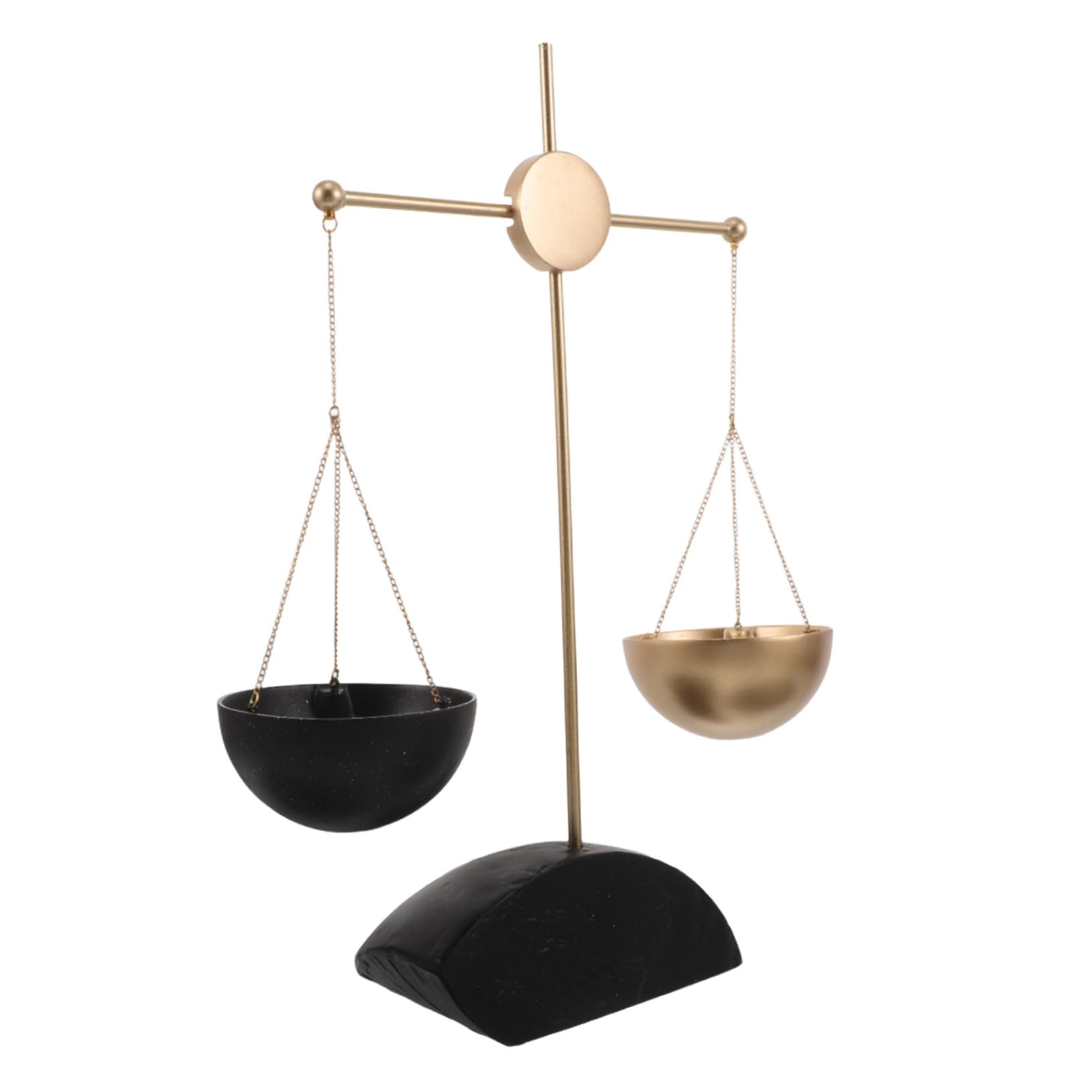 Sculpture Balance Vintage Métal pour Orner un Meuble à Vin et Salon Classique