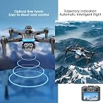 Modèle S166MAX 4,3 pouces HD Drone de télécommande d'écran avec double caméra pliable Portable Quadcopter 150m Portée, 1080P Vidéo, Évitement d'obstacle intelligent