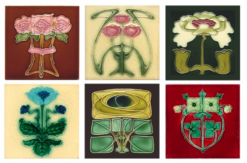 Castello in melamina Art Nouveau tovagliette