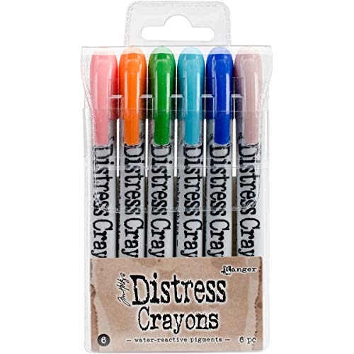Tim Holtz Distress Crayon Set-Set #6