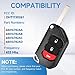 Smart Key Fob Replacement Fits for Jeep Wrangler 2018 2019 2020 2021 2022 2023 2024 Proximity Keyless Entry Remote Start Control 433 Mhz OHT1130261 ID4A 68416782AA 68416782AB 68416782AC 68416782AD