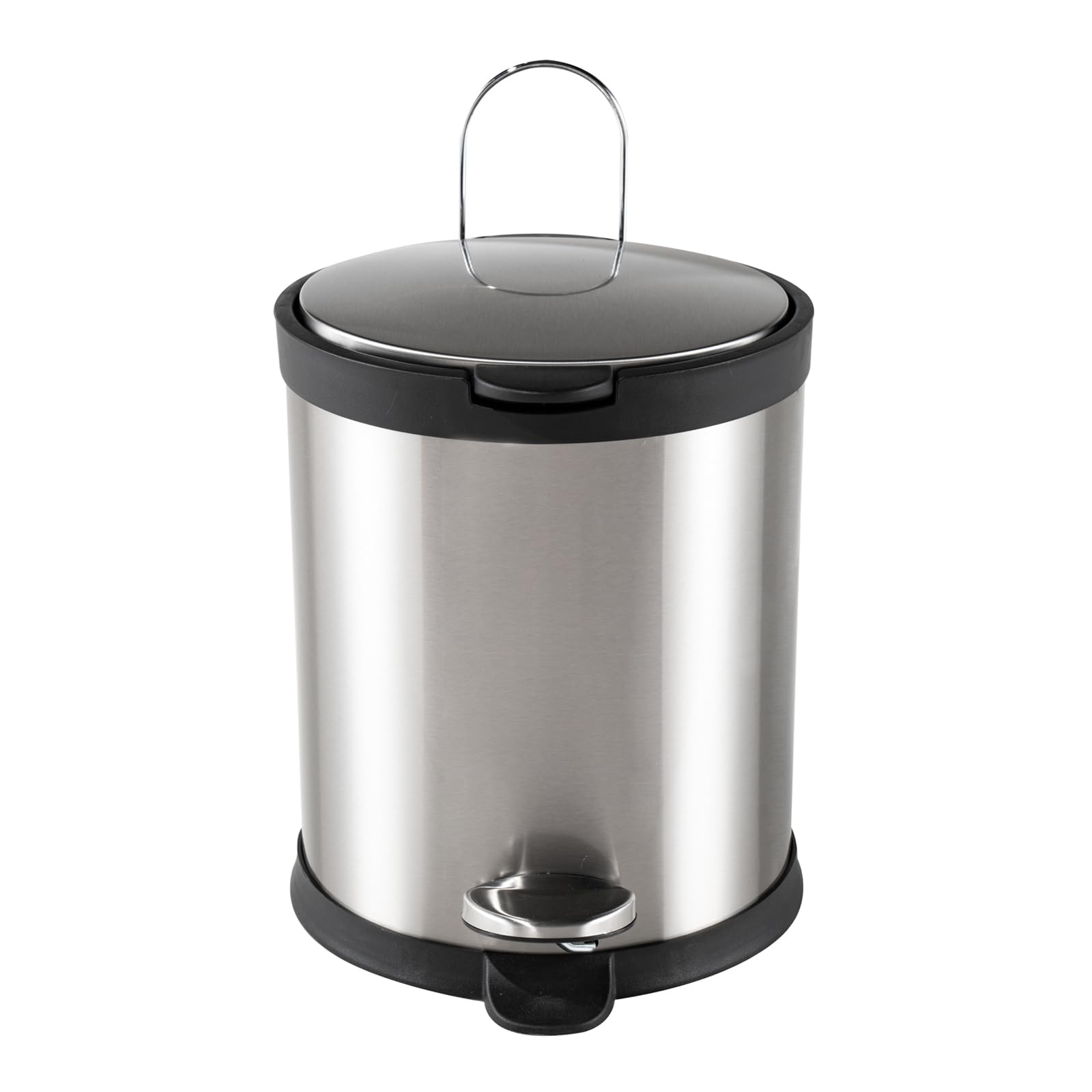 HTI-Living Mülleimer Treteimer Edelstahl Jannik 5 Liter