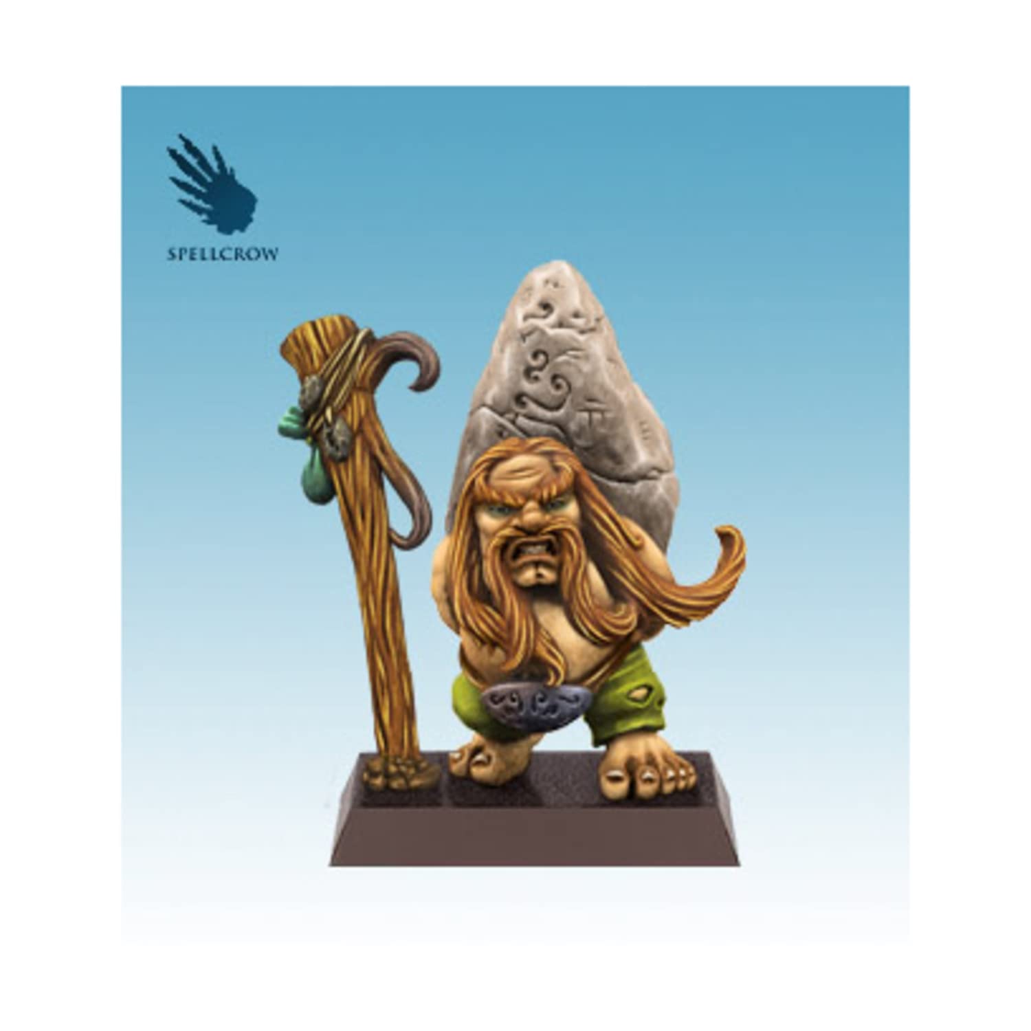Spellcrow 28mm Miniatures Dwarf Druid