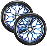 Envy Scooters Sector Wheels Pair | 120mm x 26mm | Burnt Pipe/Black