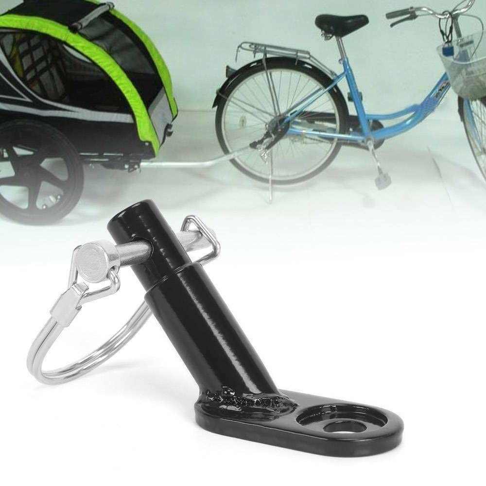 FAXIOAWA Acoplador de Remolque para Bicicleta, Accesorio de Enganche, Codo en ángulo