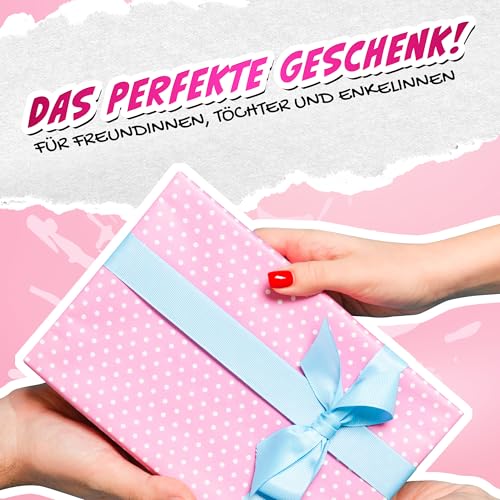 Stadt, Land, Girls - Als Geschenk für Coole Teenager Mädchen - Spieleblock im DIN A4 Format mit vielen Kategorien für den Mädelsabend (50… – Ansicht 6