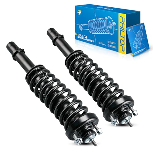 Image of PHILTOP Front Complete Struts Assembly with Coil Spring For 1997-2001 Honda CR-V 171583L /171583R-Quick Loaded Suspension