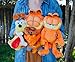 Garfield With Suction Cups 12-Inch Collector Plush Toy, Large Soft Stuffed Animal