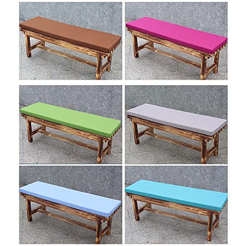Cuscino impermeabile per panca da giardino a 23 posti, 100/120 x 50 cm, cuscino da esterno per seduta e schienale 150 x 50 x 5 cm, ideale per dondolo e mobili da terrazza