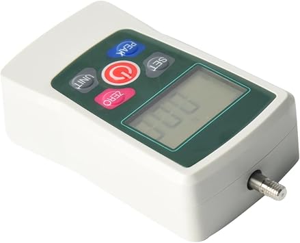 Dynamometer, 110Lb 50kg 500N Economic Digital Pull Force Gauge Grip Strength Tester Portable Tension Pressure Pull Gauge,Force Gauges