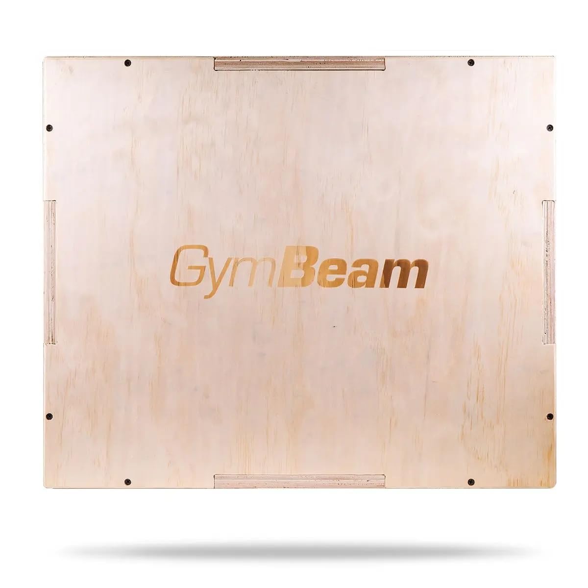 GymBeam PlyoBox aus Holz - vielseitig einsetzbare Crossfit Box, ideal für plyometrisches und Sprungbox-Training, mit Ausgeschnittenen Handgriffen