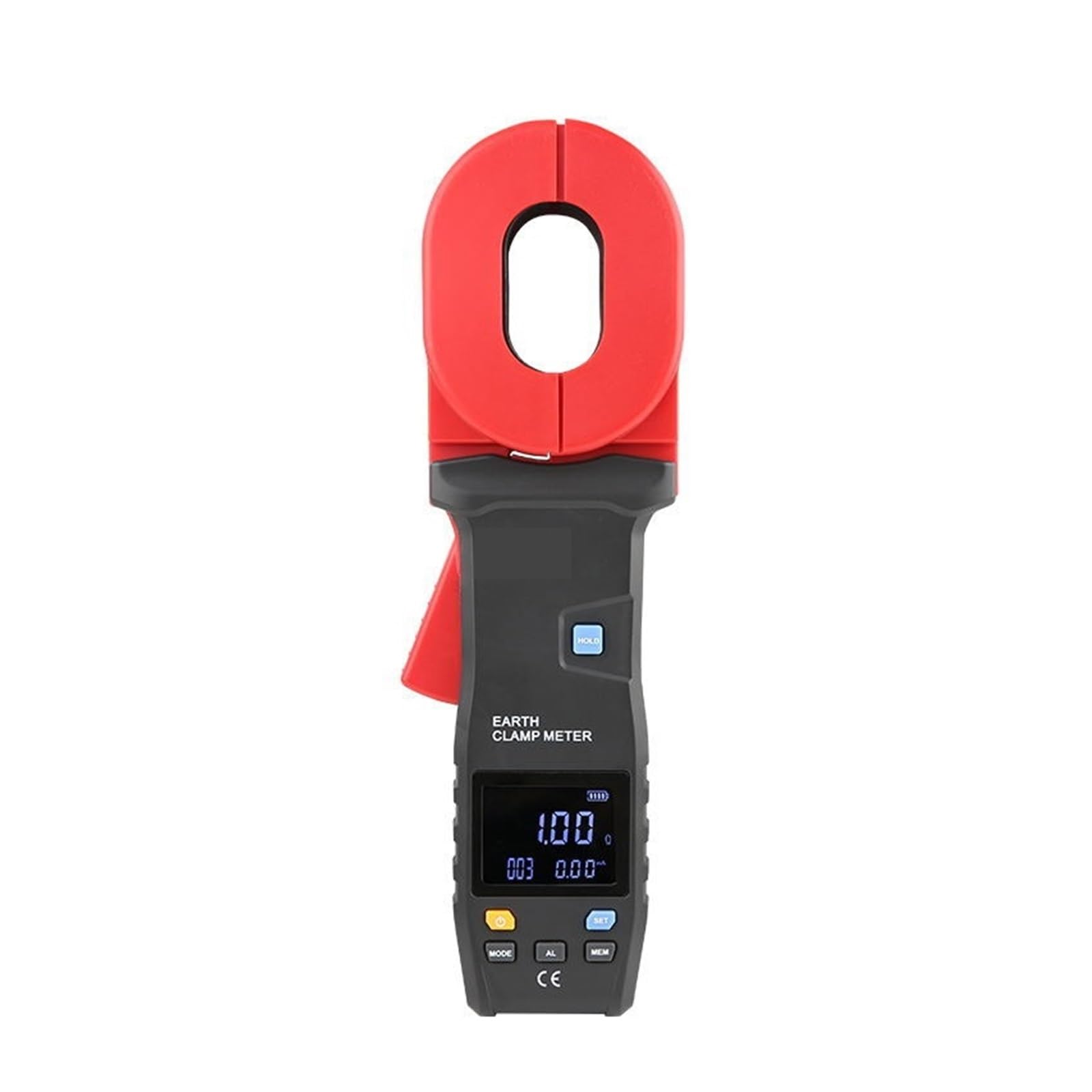Tester di Resistenza Digitale Tester di Resistenza Circuito Terra a Pinza Amperometro a Trasferimento Dati USB Memorizzazione(UT275 Plus)