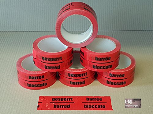 6 X Warn Pack Band bloccato mehrspr achig