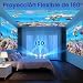 Imagen de Proyector Portátil Full HD Soporte 4K 1080P