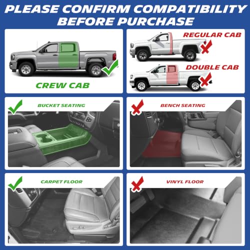 Image of Michelin Vehicle Mats for 2014-2018 Chevy Silverado /GMC Sierra 1500