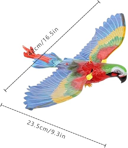 Miniatura 2 de Juguete de pájaro volador con luces y sonido, juguete interactivo para gatos de interior, juguete interactivo para gatos de interior, juguete