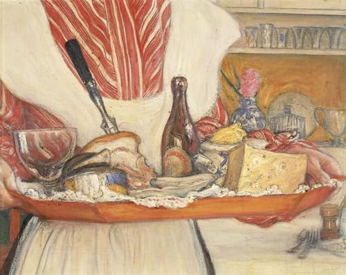 Affiche décorative graffiti art mural femme de ménage Carl Larsson poster 60x90cm maison