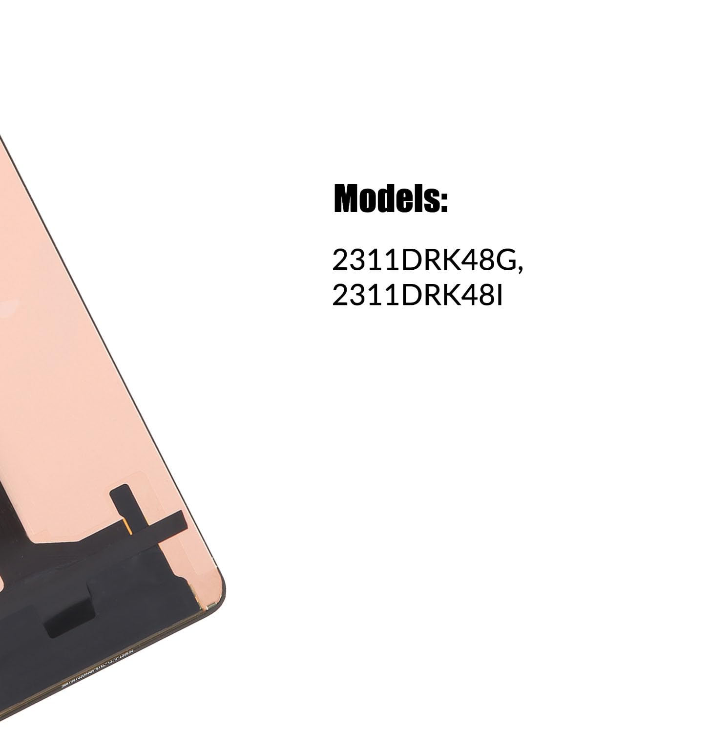 Écran de rechange AMOLED pour Xiaomi Poco X6 Pro 5G | 2311DRK48G, 2311DRK48I, écran tactile LCD, numériseur, avec kit de réparation (prise en charge des empreintes digitales)