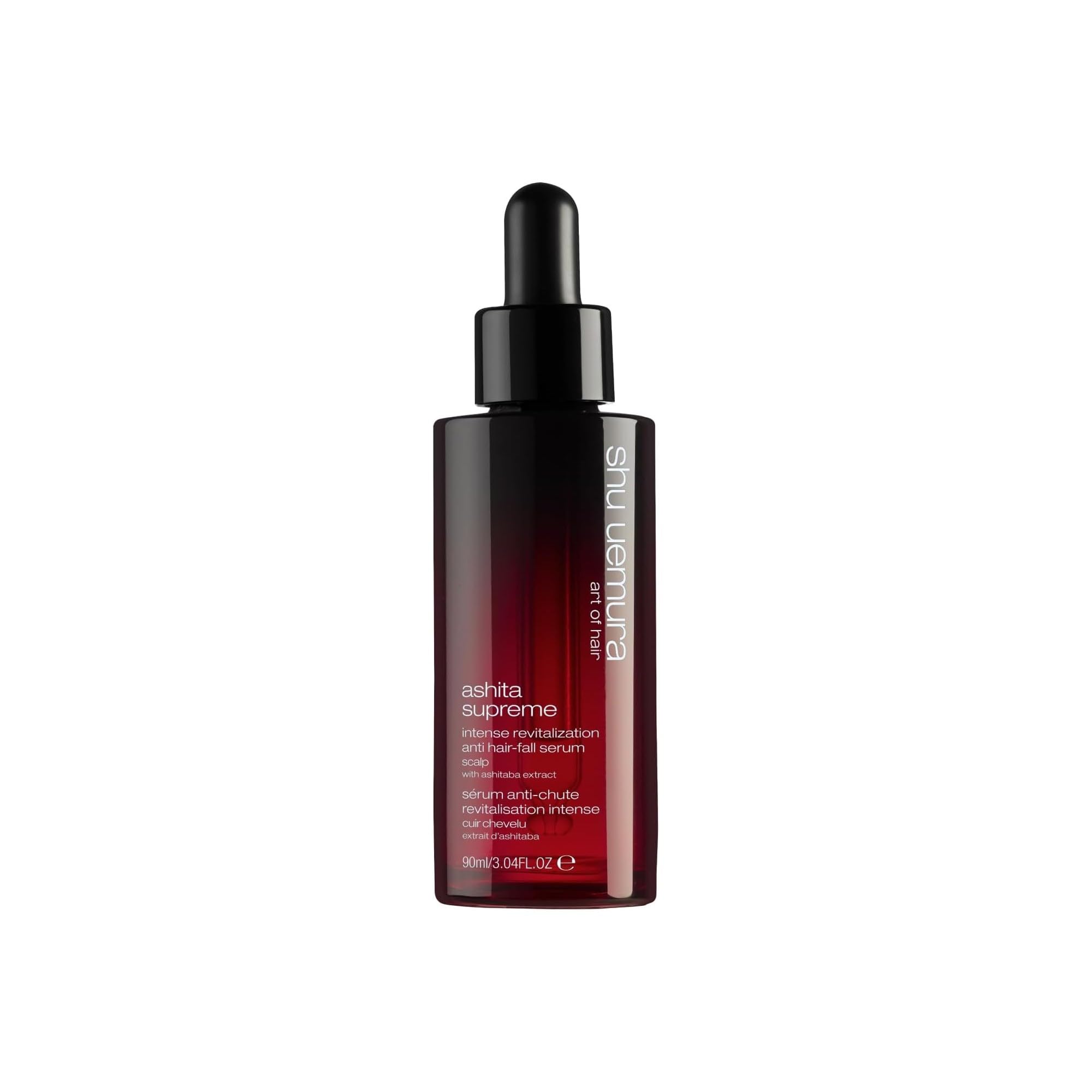 Ashita Supreme sérum anti-chute triple action pour un cuir chevelu et des racines revitalisés 90ml
