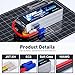 Zeee 6S 5200mAh Lipo Battery 22.2V 100C with EC5 Connector Soft Pack RC Battery for RC Car Truck Airplane Helicopter Quadcopter Boat (2 Pack)