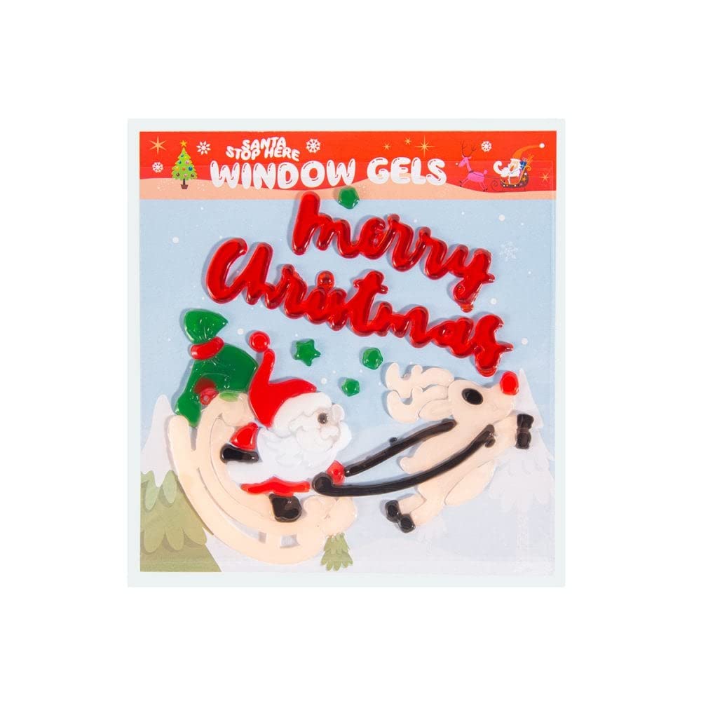 Personalised Window Gels (Merry Christmas)