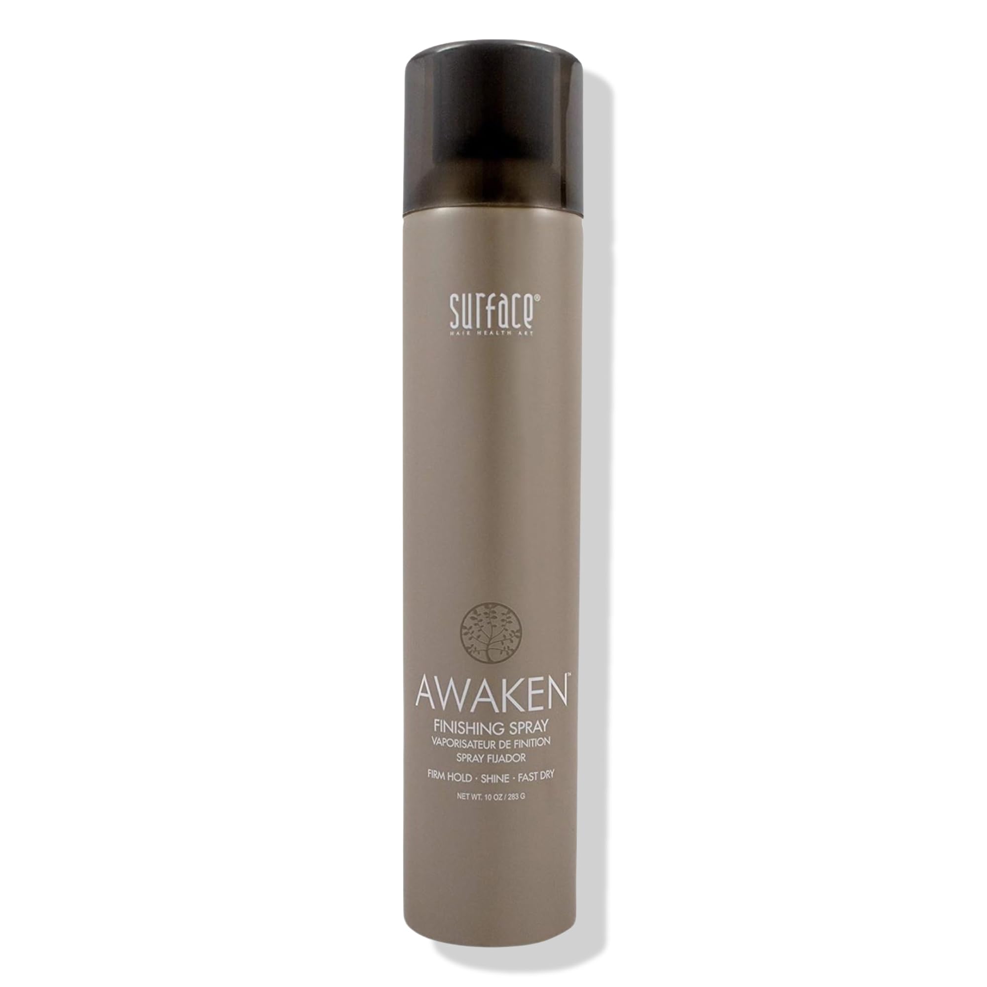 SURFACE Hair Awaken Finishing Spray, Thicken, Rejuvenate And Revitalize With A Firm Hold, Vegan And Paraben Free, 10 Fl. Oz.