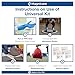 Universal Spill Kit OSHA Approved - Biohazard Clean up Kit for Oil, Water & Chemicals | 15 Absorbent Pads, 2 Socks, PPE, Biohazard Bags in Bright Orange Duffel Bag