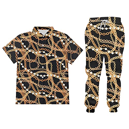 Sweat à capuche et jogging homme ample 6XL résolvant le manque d'espace