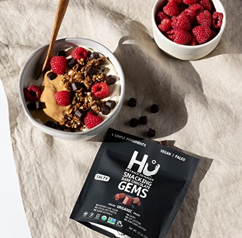 Hu Variety Gems 3 Pack | Snacking Chocolate Chips, Organic, Paleo | Great For Baking & Snacking, Non Gmo, Kosher Chocolate | 3.5Oz Each #TOP6