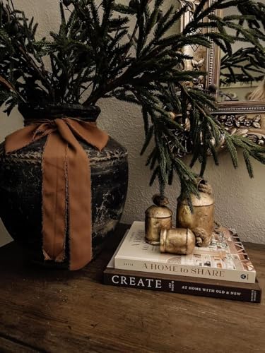 MAI-Set-of-3-Giant-Harmony-Metal-Cow-Bells-Huge-Vintage-Handmade-Rustic-Christmas-Hanging-Bells-on-Rope MAI Set of 3 Giant Harmony Metal Cow Bells Huge Vintage Handmade Rustic Christmas Hanging Bells on Rope