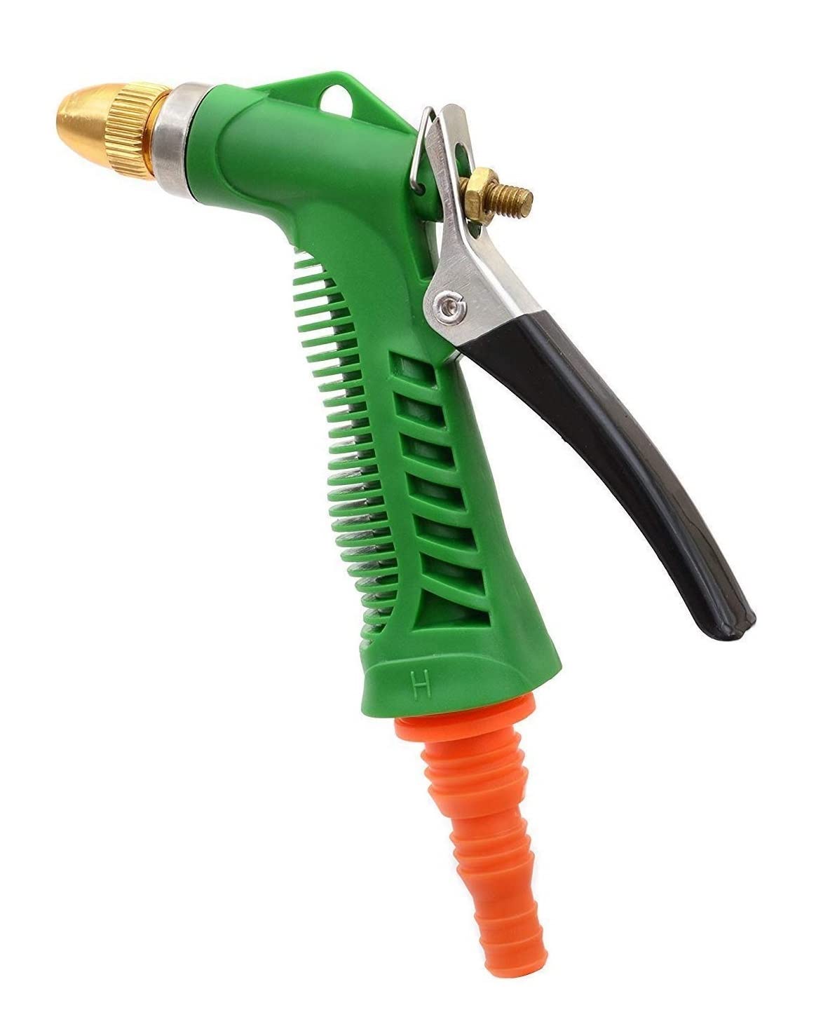 Allextreme High Pressure Water Sprayer Hose Nozzle Heavy Duty, Lawn Garden Spray Front Trigger with Connector (Green) (HBS0061) (B09K5FT8JT) Amazon Price History, Amazon Price Tracker