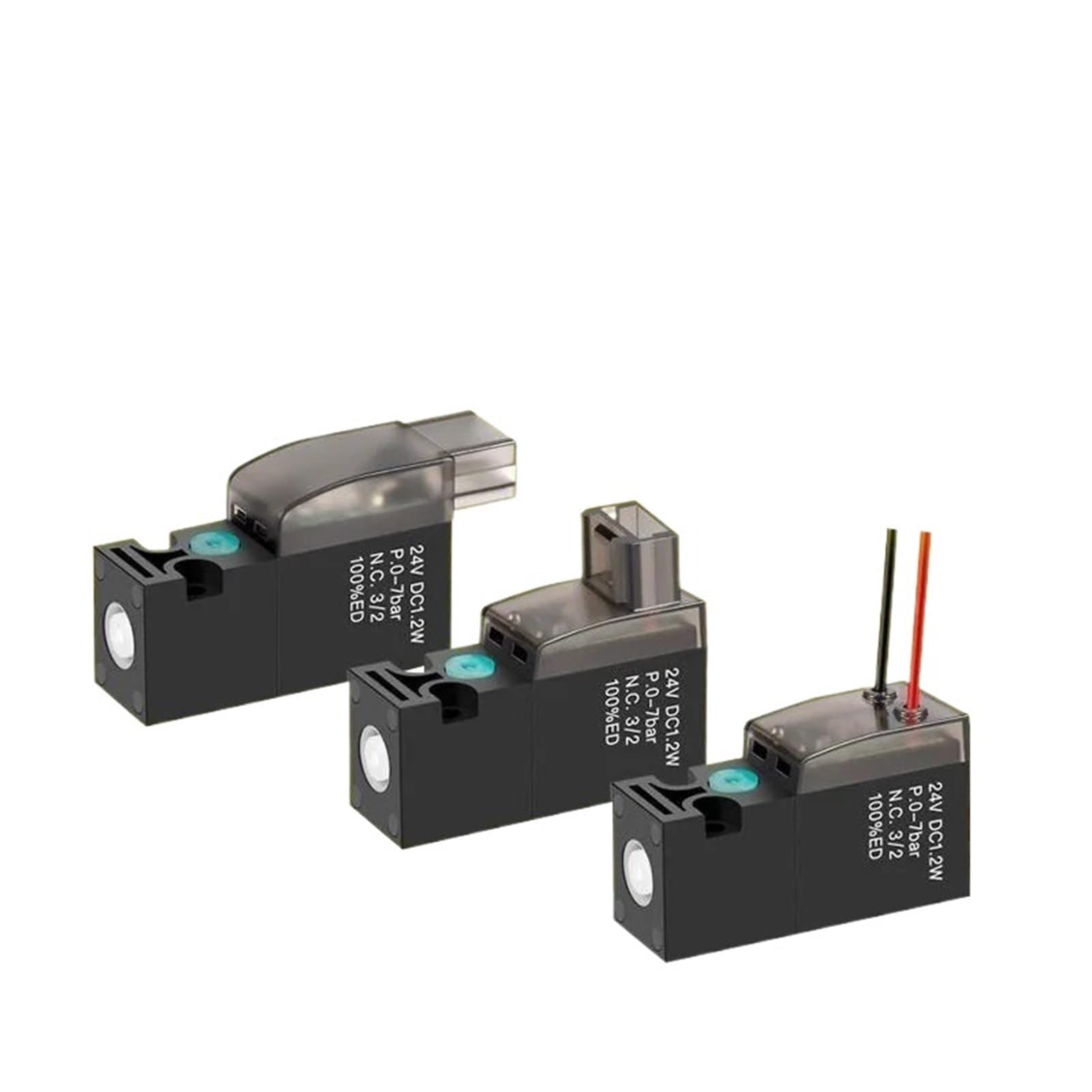 Válvula de aire para máquina de tejer calcetines en miniatura de 24V12V6V