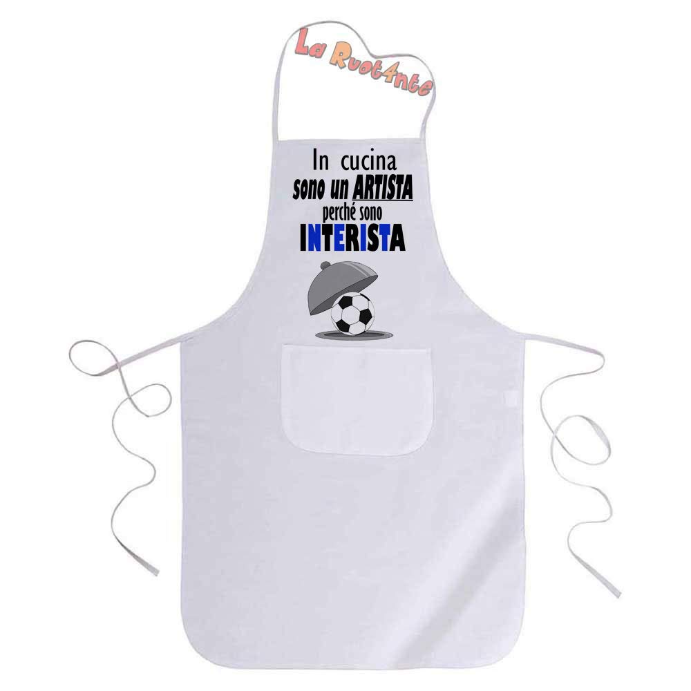 Grembiule Da Cucina Smooflly Unisex Con Pallone Da Calcio Arcobaleno - Impermeabile, Regolabile, 79x68.6 Cm, Per Uomo E Donna, Idea Regalo - 2