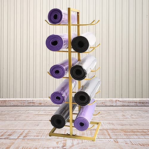 Support tapis de yoga double face et rangement queue de billard 5 niveaux - 3