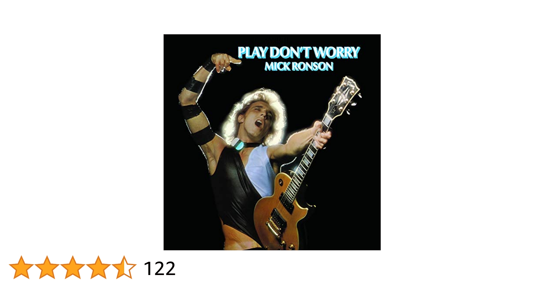 【ＵＫ.Org盤ＬＰレコード】ミック・ロンソン／プレイ・ドント・ウォリー Amazon.co.jp: Play Dont Worry: ミュージック