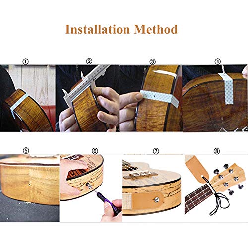 Opocc Ukulélé Sangle, sangle de ukulélé Country Style doux Coton, Lin Sangle réglable pour ukulélé Ukulélé – Cuir véritable Bandoulière, 1 Pick beige - Les Beatles, Paul McCartney, John Lennon, RIngo Starr, George Harrison Opocc Ukulélé Sangle, sangle de ukulélé Country Style doux Coton, Lin Sangle réglable pour ukulélé Ukulélé – Cuir véritable Bandoulière, 1 Pick beige – Image 7